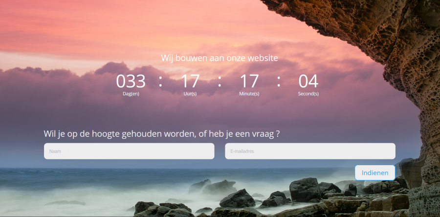 Under construction pagina design