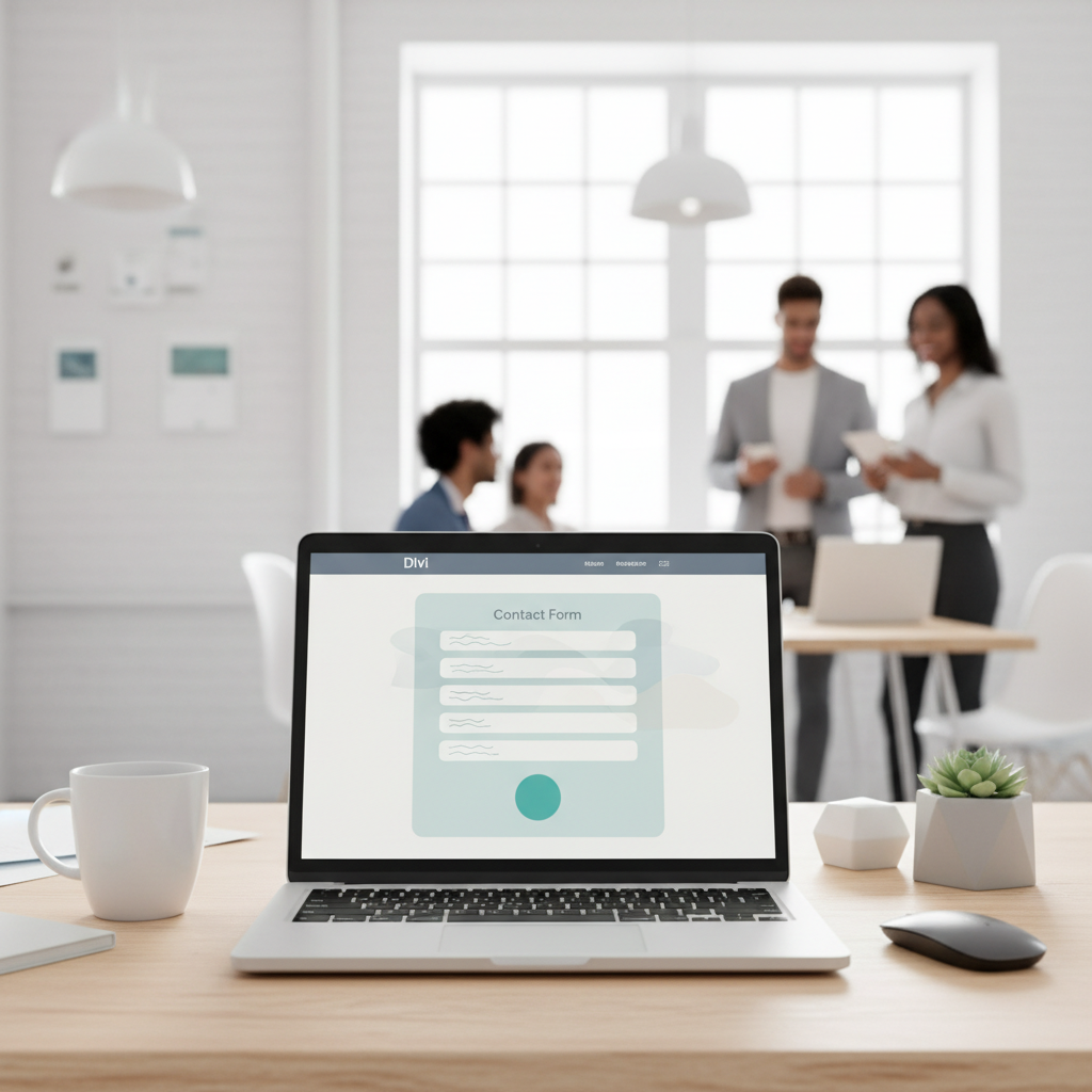 Divi contact formulier styling tips