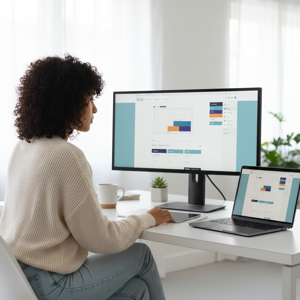 Divi footer aanpassen in de theme builder: een complete gids voor een professionele website