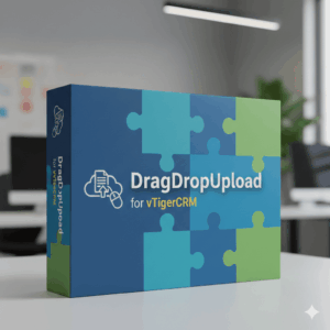 vtiger drag and drop module
